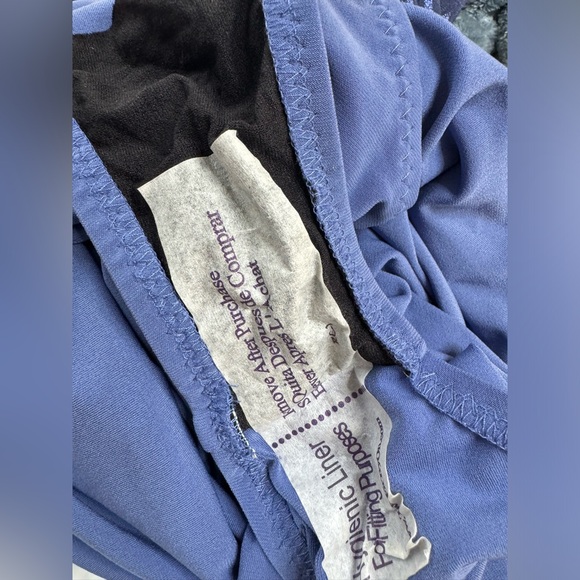 Norma Kamali Strapless Diana Gown in Military Blue size Large New $265 - Picture 11 of 16